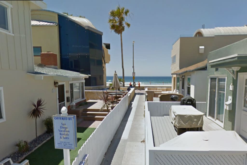 The Beach up the court