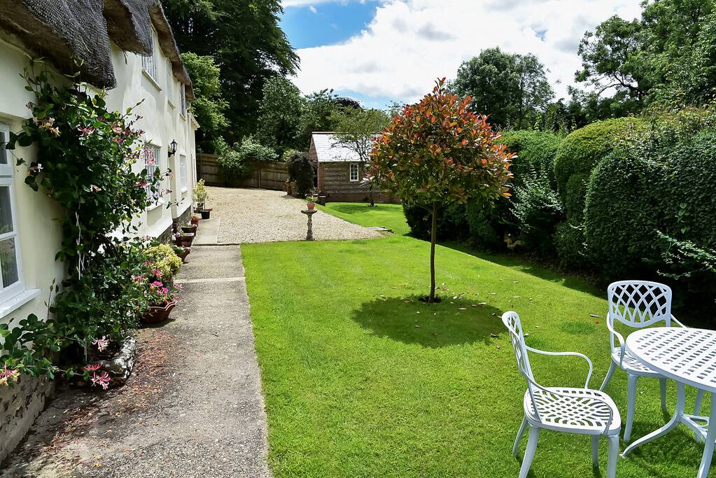 Cottage and garden