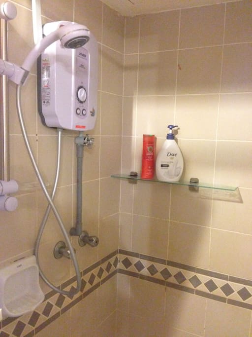 shower area