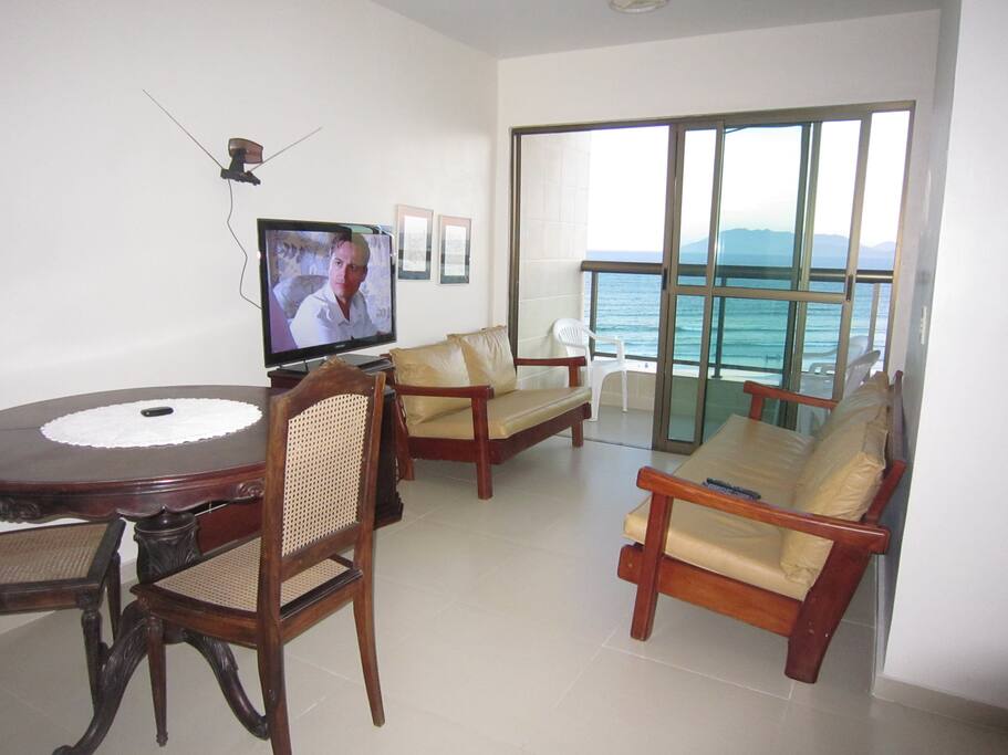 Sala com balcão