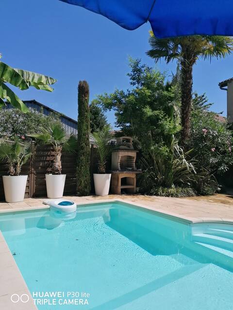 Entire house the olive patio pool