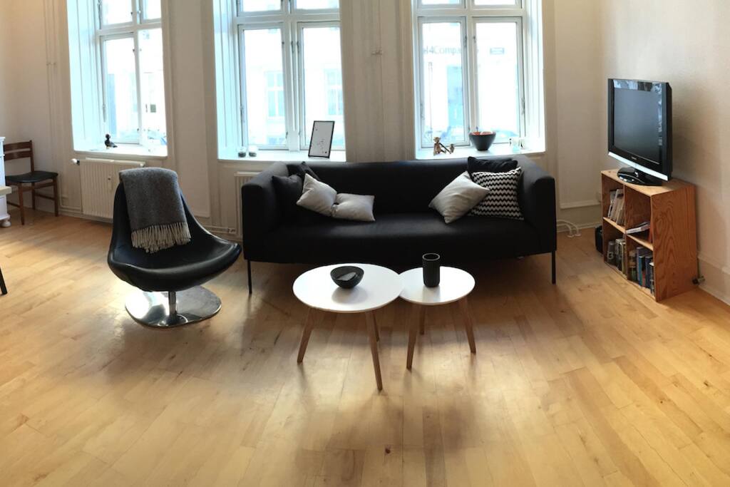 Panorama of private living room