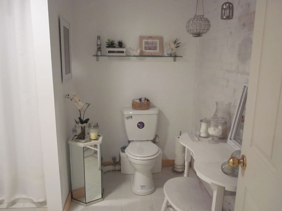 Full bathroom with shower