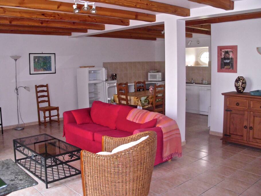 Maison des Canards sitting room