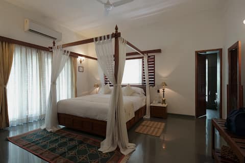 Princess suite with private garden & peaceful stay