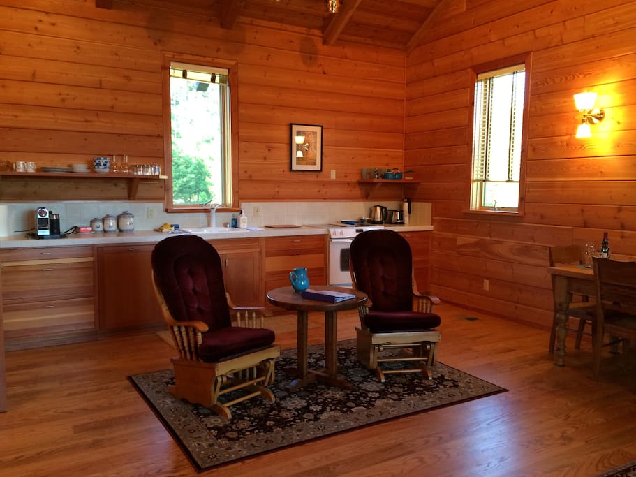 Comfortable seating area