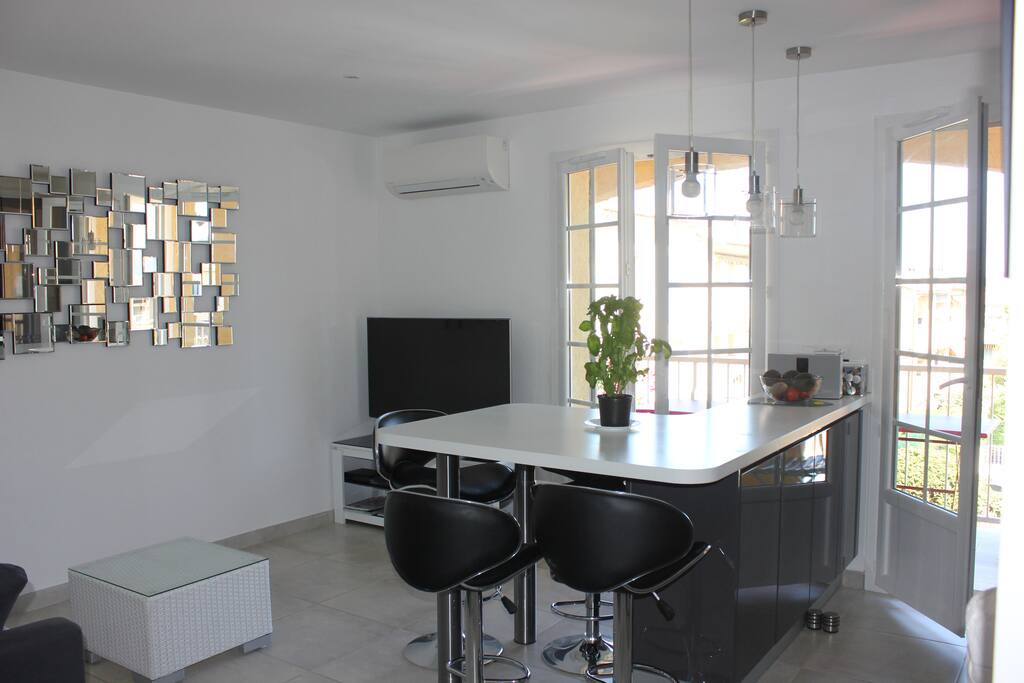 Côté espace salon