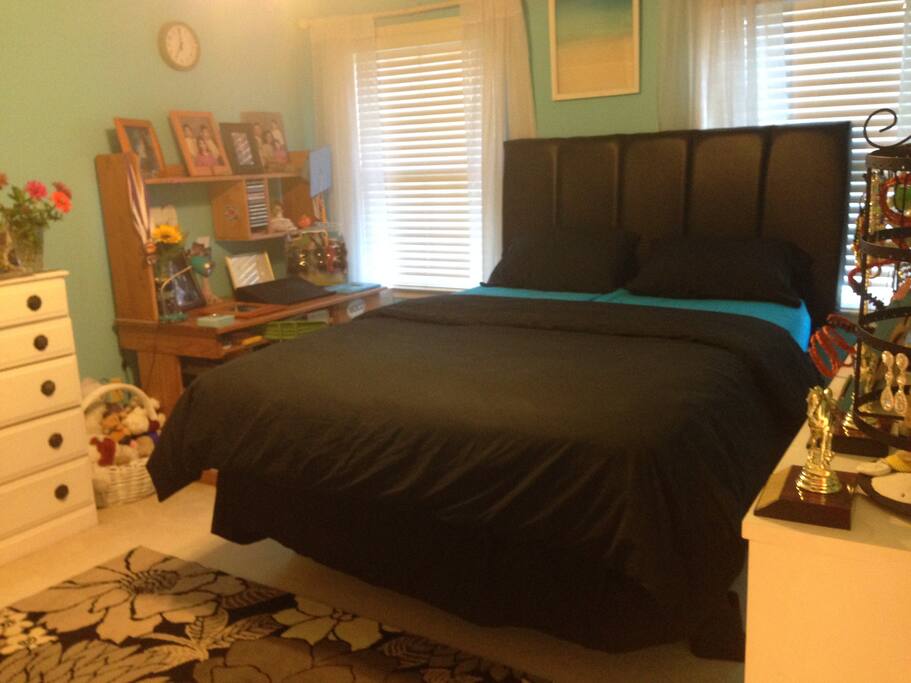 Blue bedroom