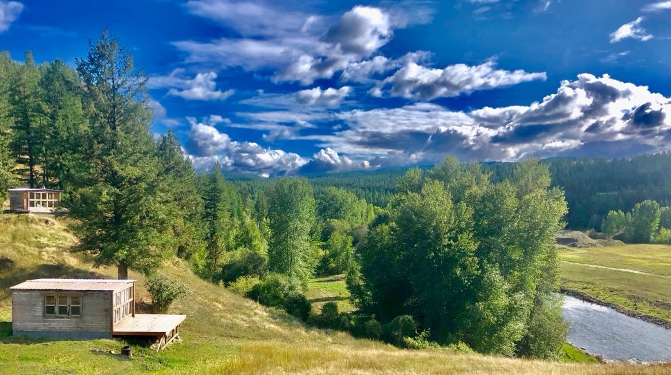 The Logger Cabin - Glamping on the Tobacco River - Ranches for Rent in  Eureka, Montana, United States