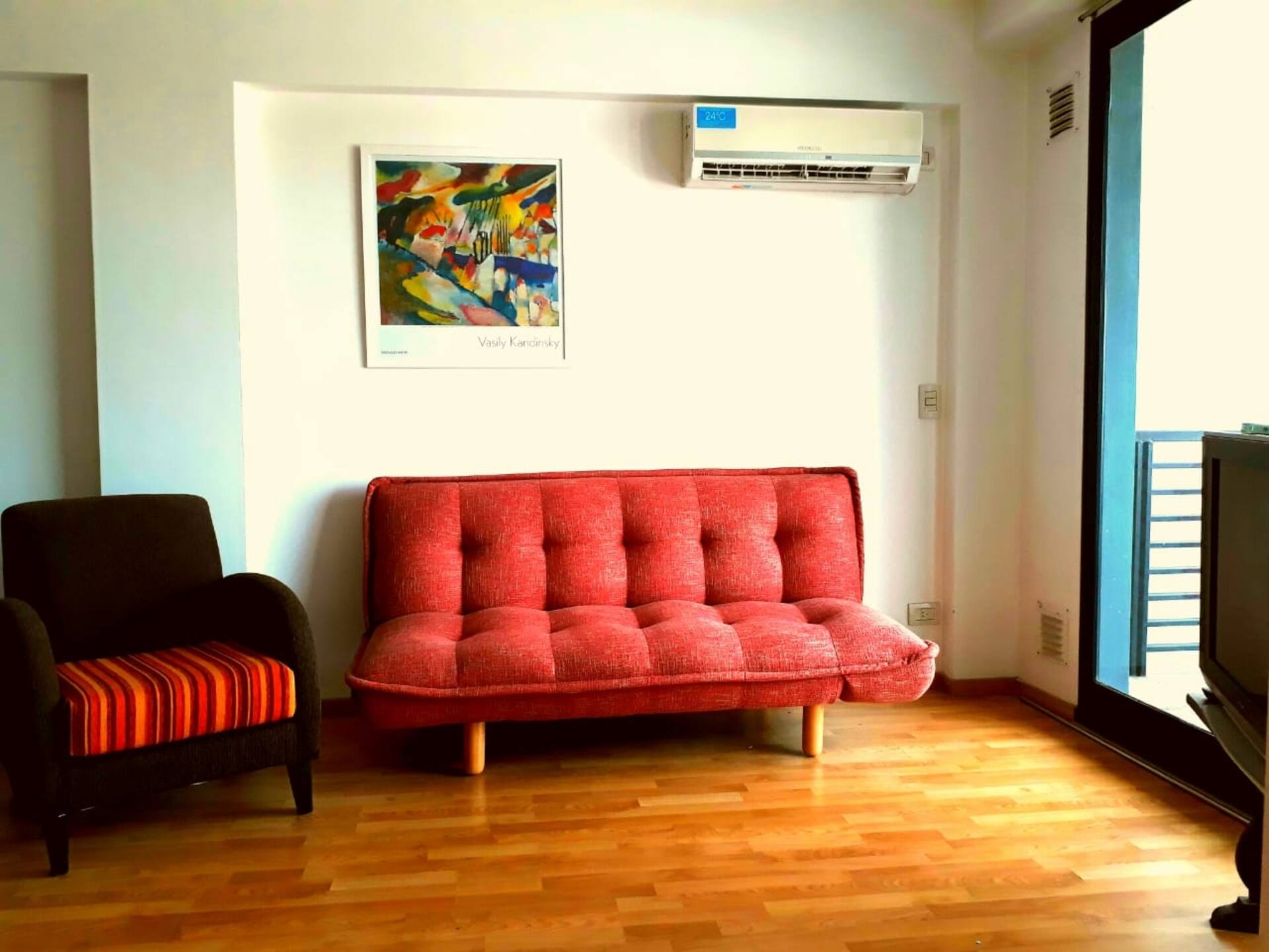 Apartamento de 1 quarto em Almagro perto do Hospital Italiano