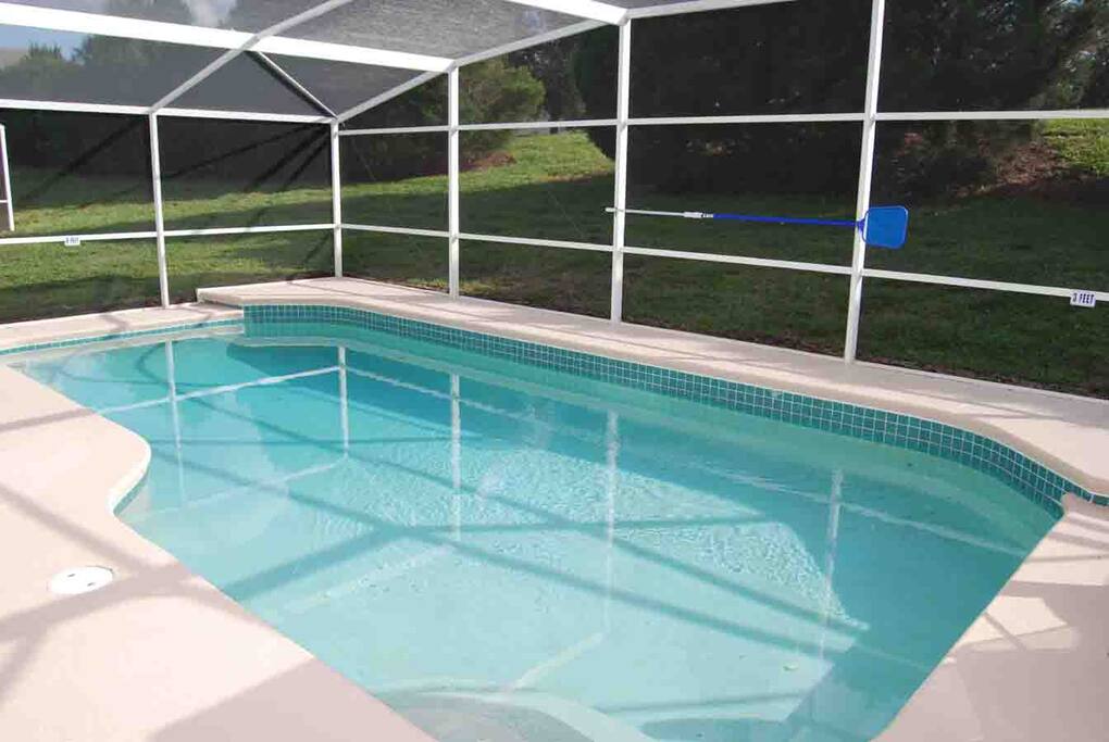 Private pool area