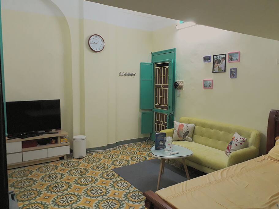 Room is warm and peacful space that is suitable for families at right the center of Hanoi Old Quarter.