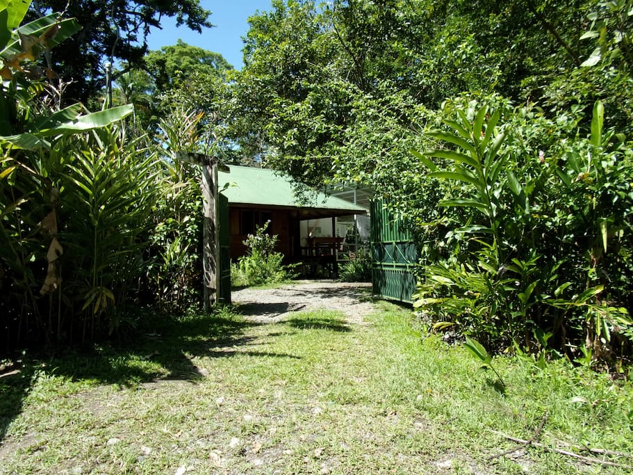 Lodge entrance