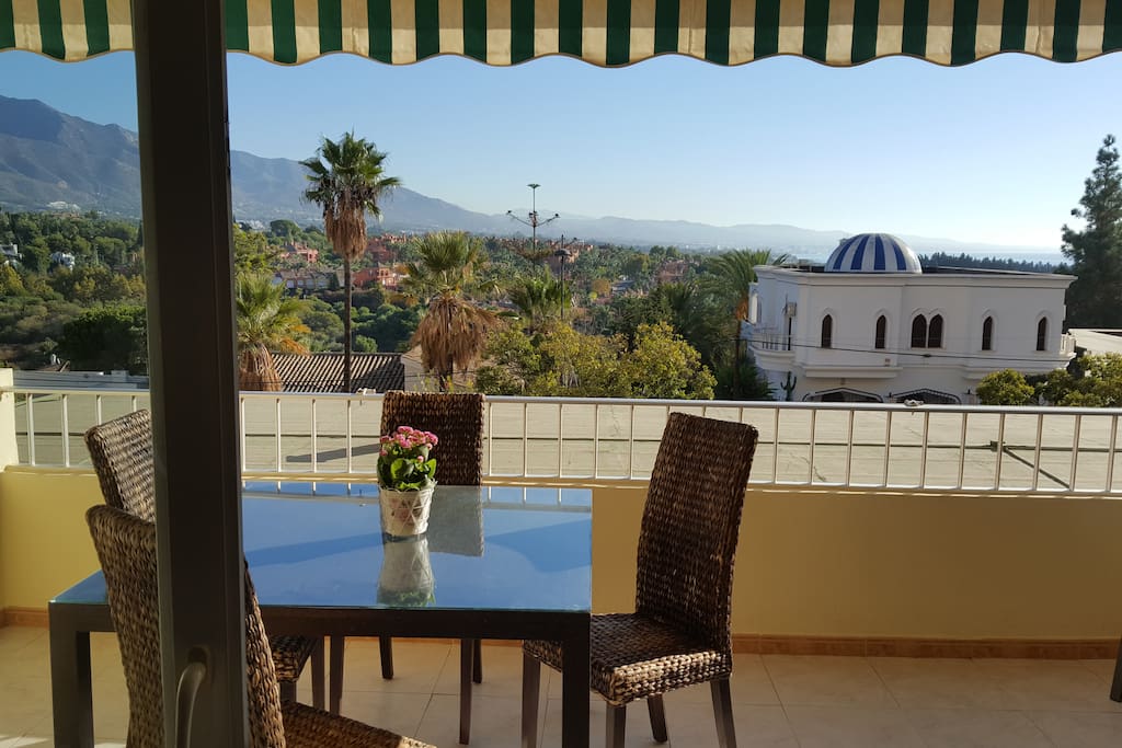 terrasse sea view