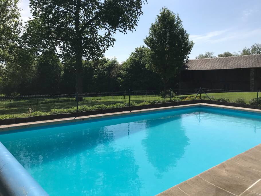 Piscine chauffée