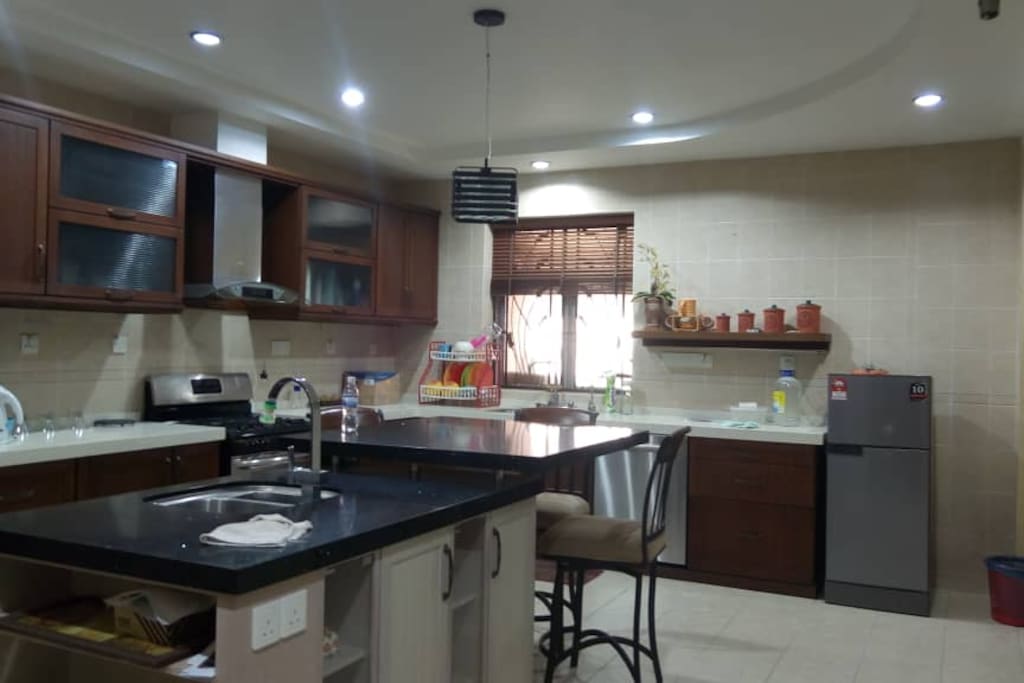 Huge Kitchen with Island