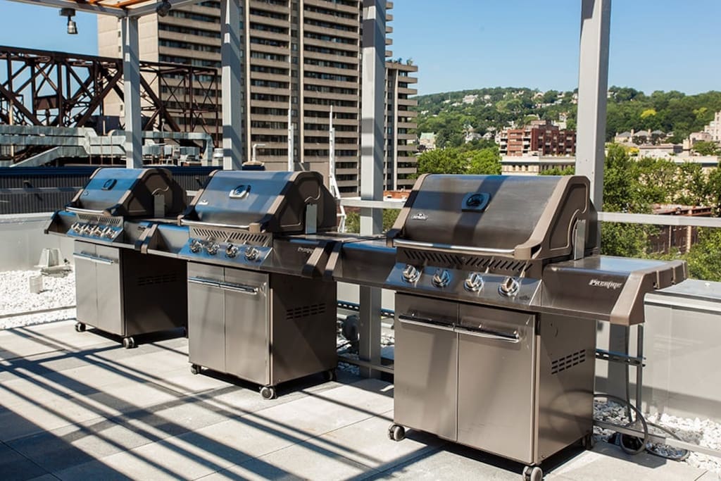 BBQ sites in the Terrance