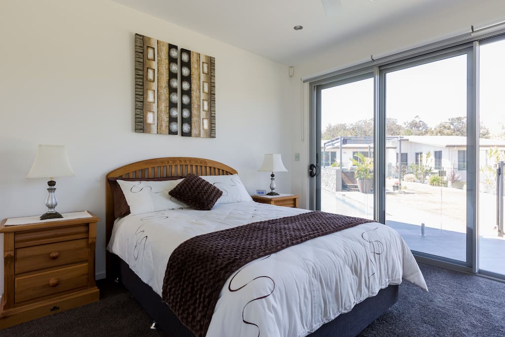 There is plenty of natural light to enjoy your surroundings