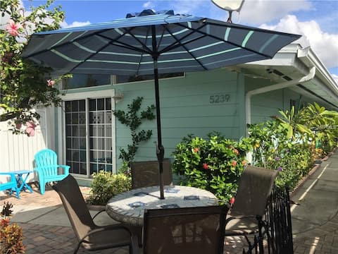 Walk to Siesta Key Village and Beach