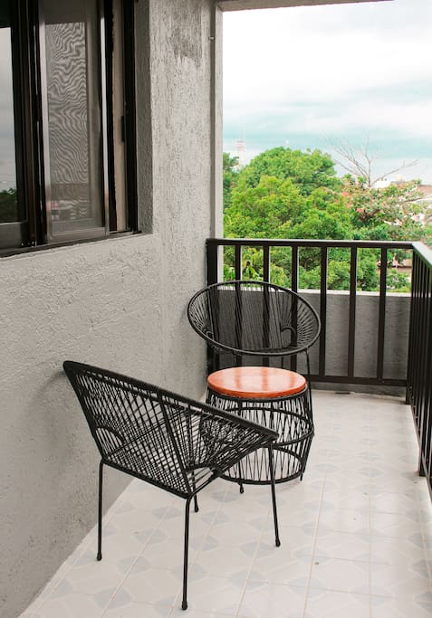 Garden View Balcony