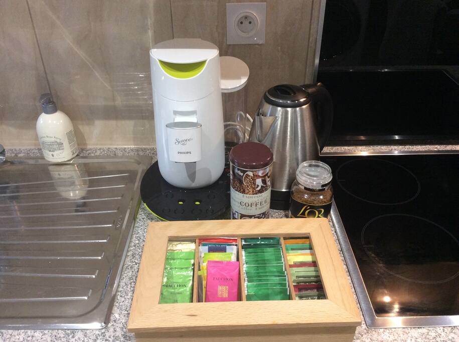 All what you need for a coffee/tea break