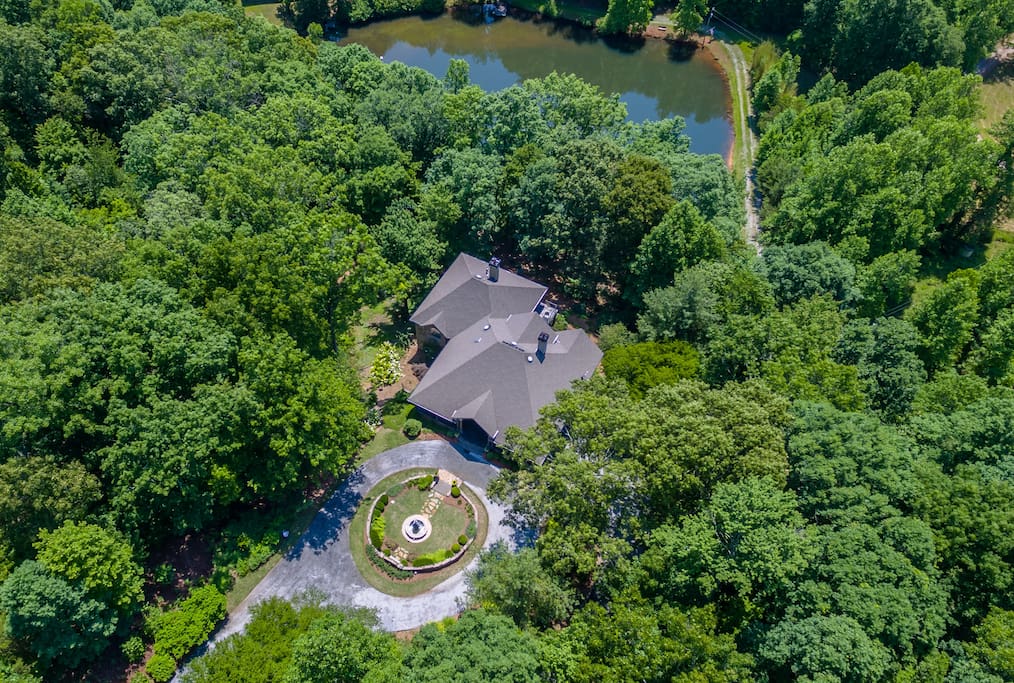 Birchwood Lake Estate Aerial Photo