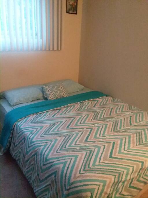 Queen-size bed available in room