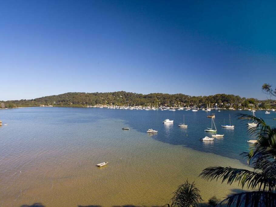 Careel Bay from lounge area
