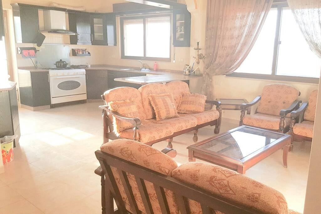 Kitchen & living room