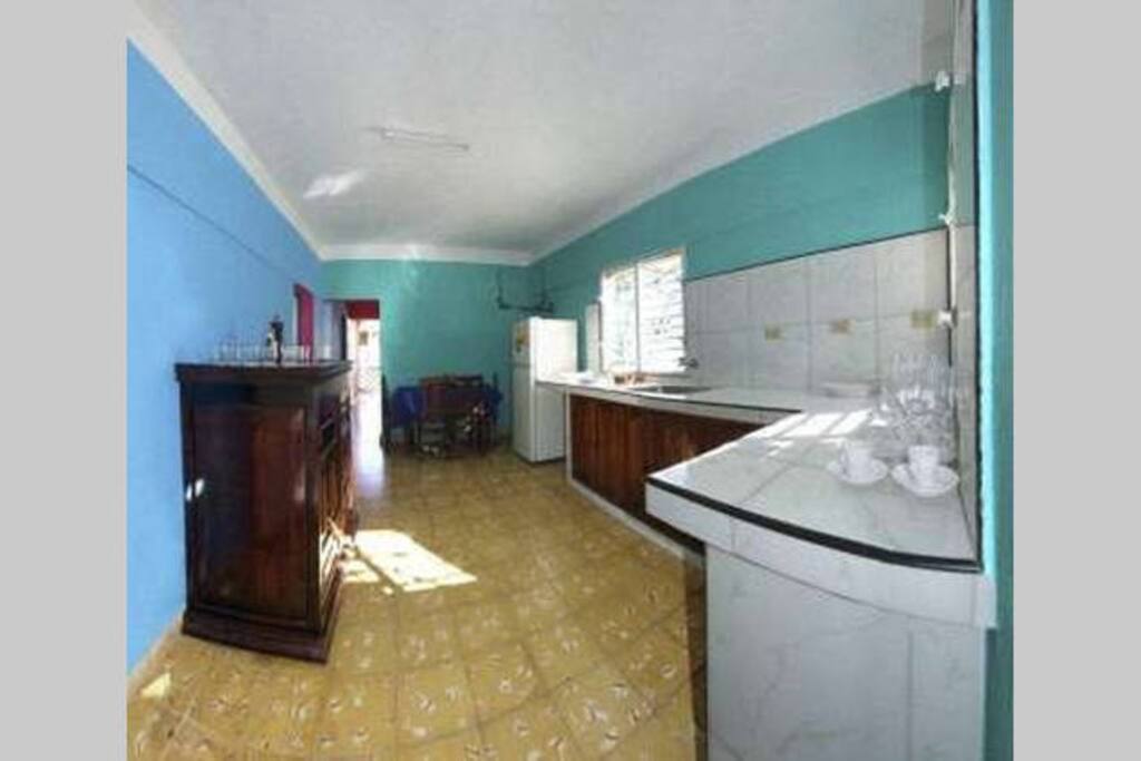 Kitchen and dining room