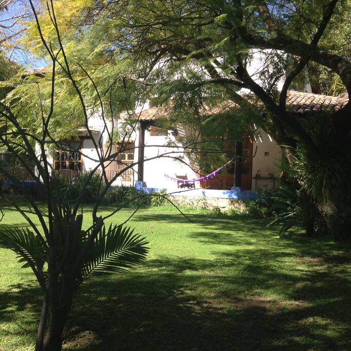 From the Entrance to the house