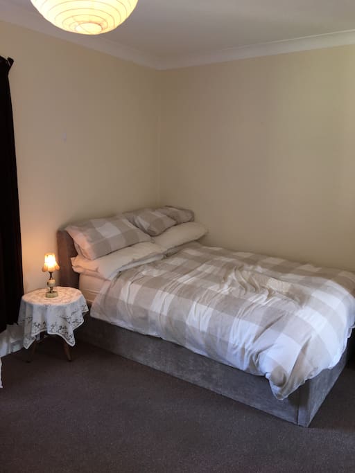 This is a small double Ottoman bed.