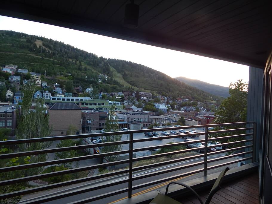 Gorgeous mountain and town views