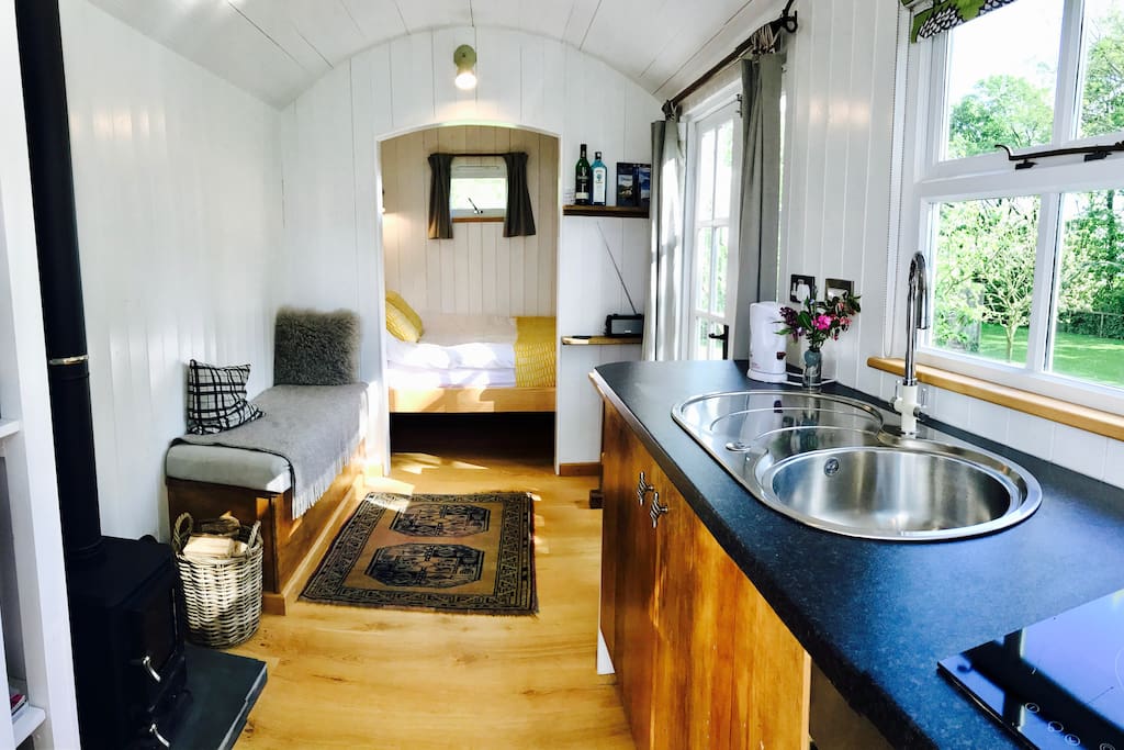 View from the 'stable door'