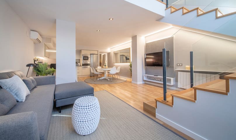 Three bedroom duplex Poblenou apartment YouStylish