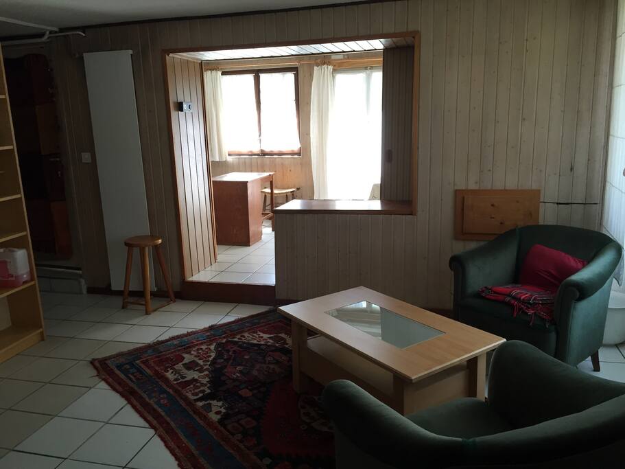 Shared living room space