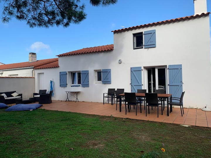 Maison 5 Pers - Plage, Vélos, Terrain Detennis - La Tranche-sur-Mer