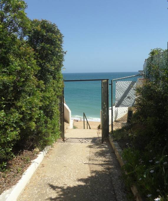 Access to beach