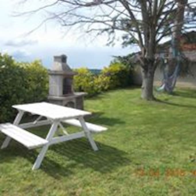 The BBQ area