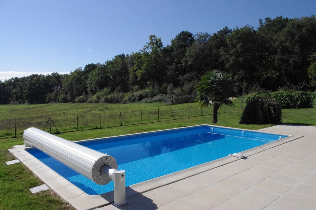 private heated pool