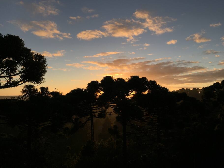 Vista ao amanhecer da Sala de Estar