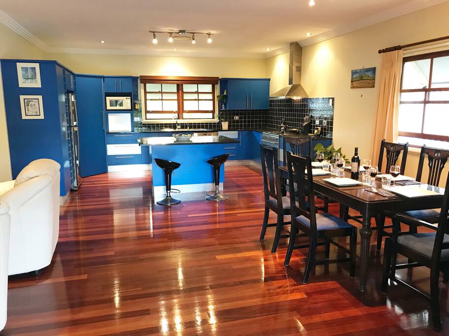 Dining and Kitchen area