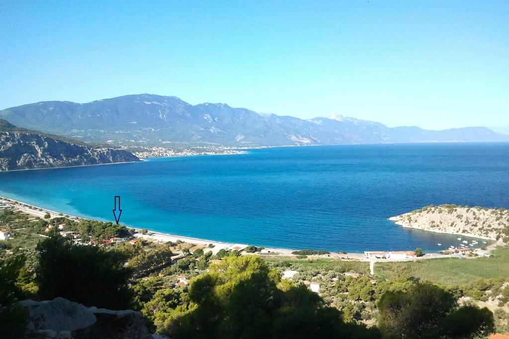 Location of our Beachfront property
