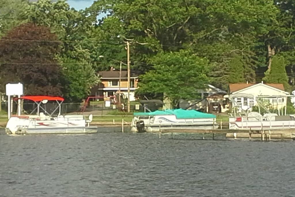 Lakeview of house