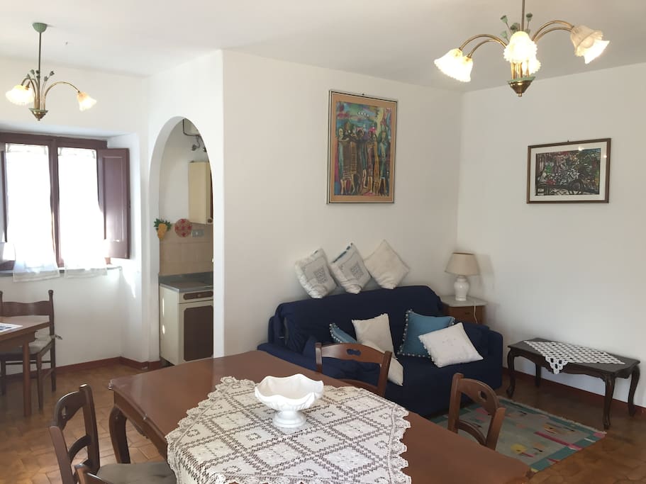 living room - double bed sofa