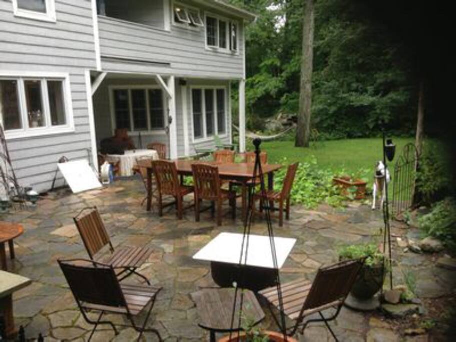 Upper patio