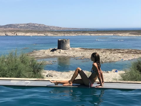 cliff villa in Capo Falcone