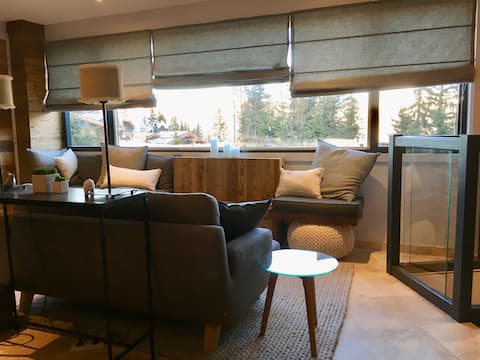 Annonce Airbnb populaire: Contemporary Duplex 3bds (6p) Courchevel 1850 à Courchevel