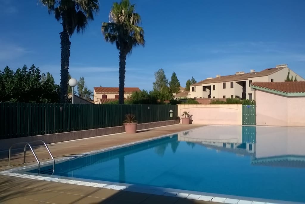 piscine privée de la copropriété