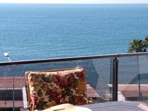Sea view beautiful style of the complex in Ayaş